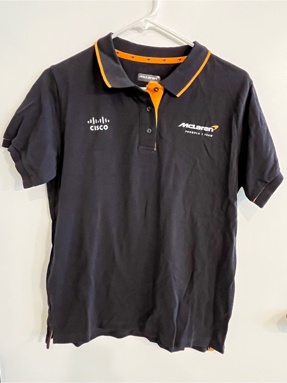 Older kids size XL Cisco McLaren Formula 1 Team Polo